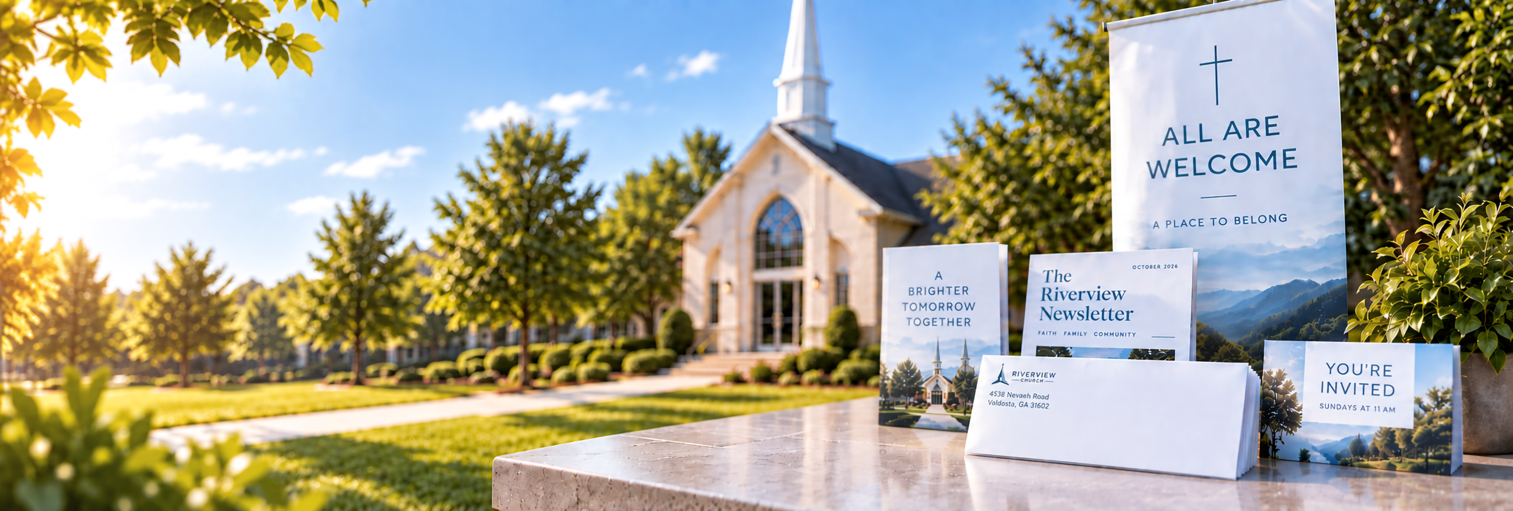Church printing services and custom printed materials for churches