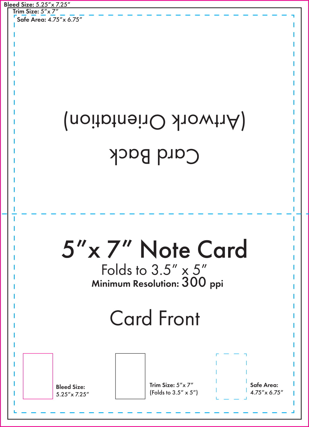 place-card-size-template