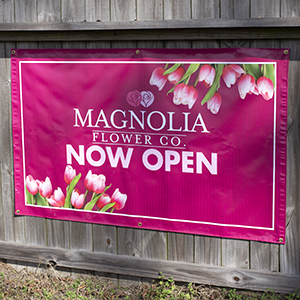 Custom banner printing service