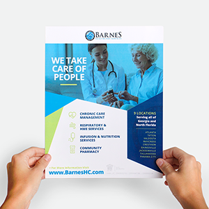 Custom business flyers