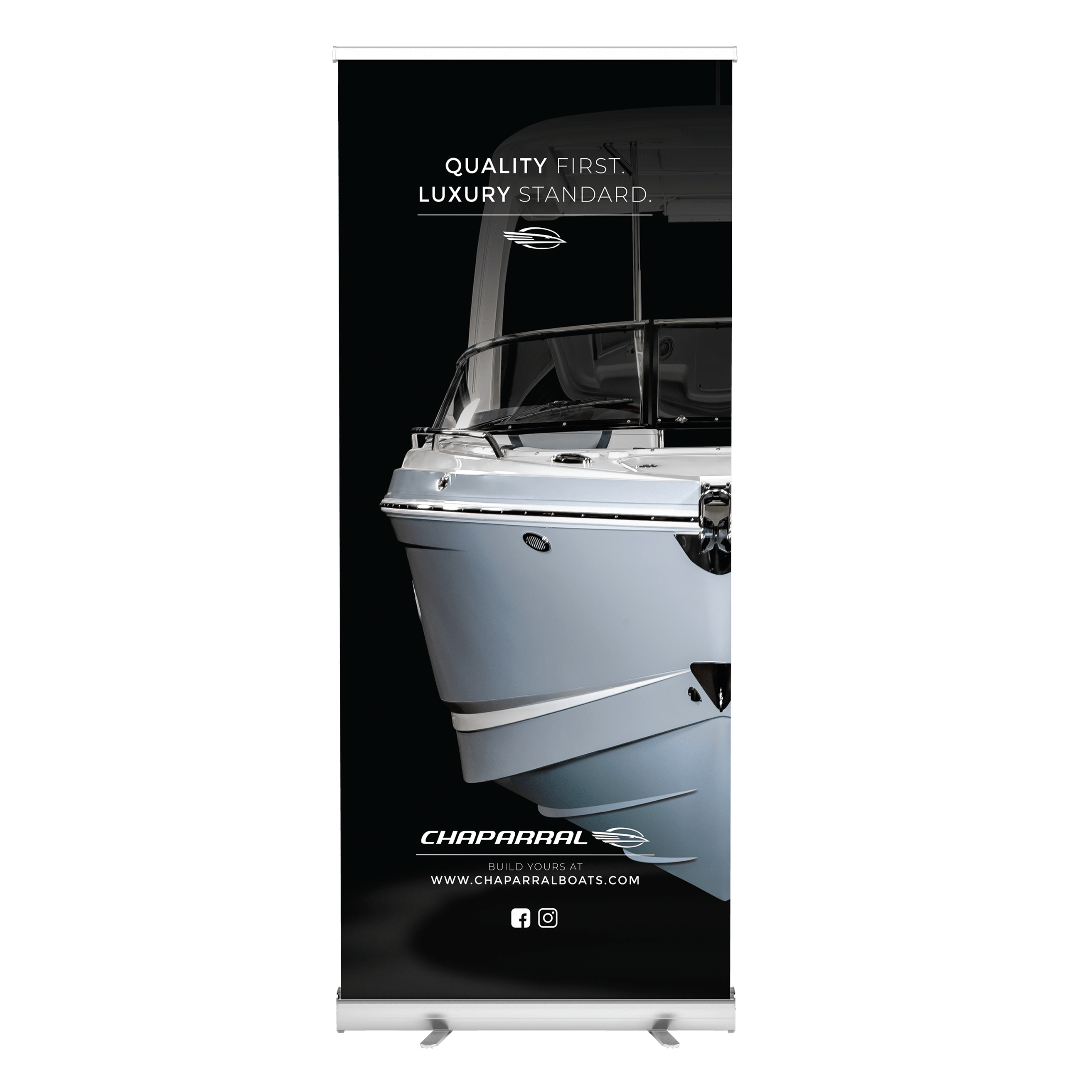 Custom rollup banners