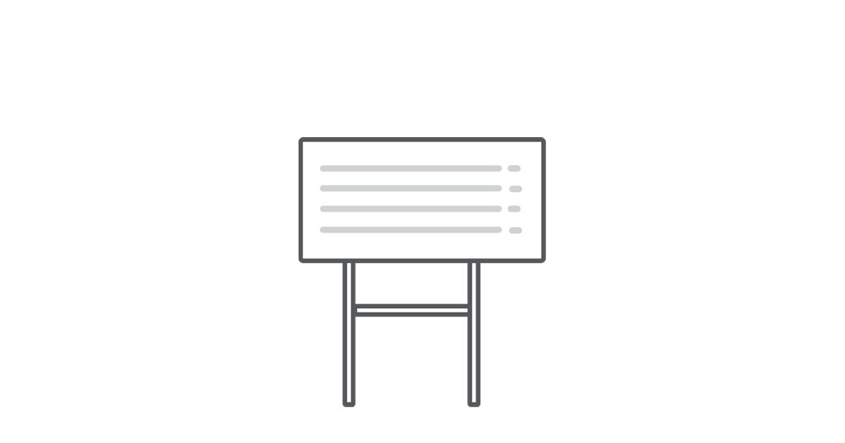 Printable Yard Sign Templates | Download Printable Yard Signs - U.S. Press
