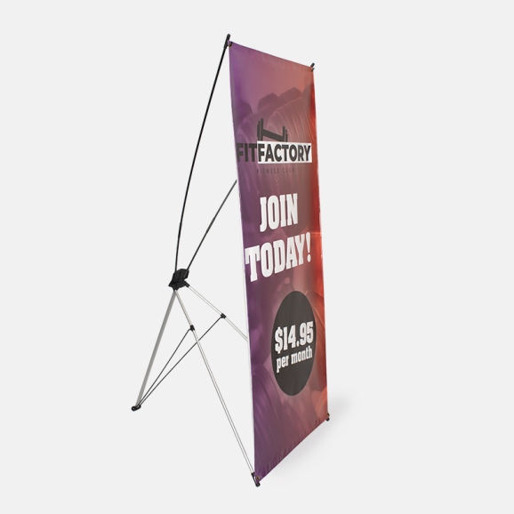 X-Stand Banners, X Stand Banner Printing
