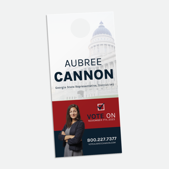 Political Door Hanger Printing  Purchase Political Campaign Door Hangers  Online at U.S. Press