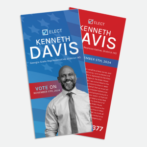 Political Door Hangers / Door Hanger Templates - SET UP ONLY - DH-2