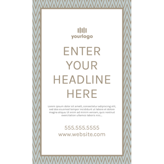 Retractable Banner 02 - 47" x 78"