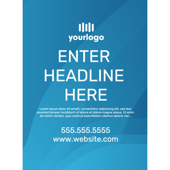 Retractable Banner 07 - 57" x 78"