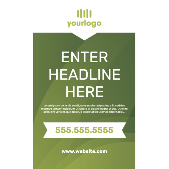 Retractable Banner 08 - 47" x 78"