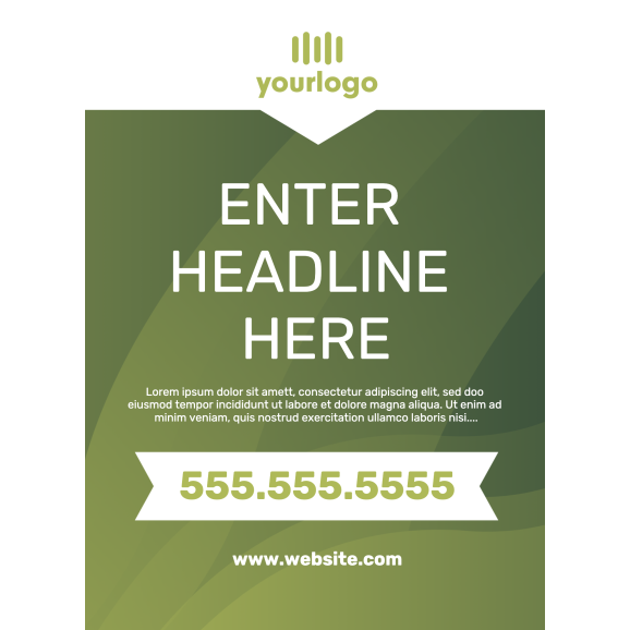 Retractable Banner 08 - 57" x 78"