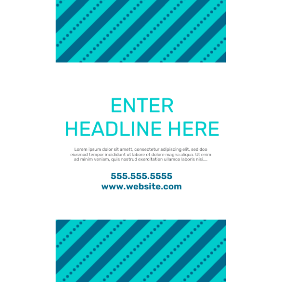Retractable Banner 09 - 47" x 78"