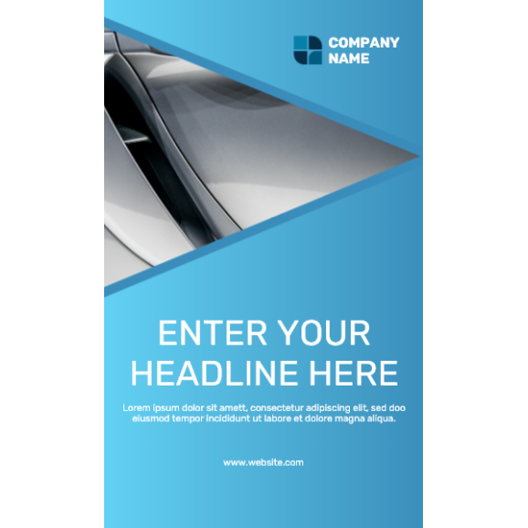 Retractable Banner 25 - 47" x 78"
