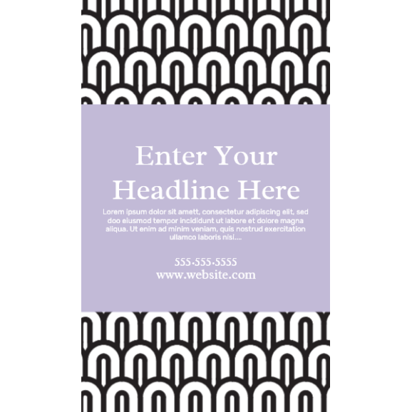 Retractable Banner 29 - 33" x 78"