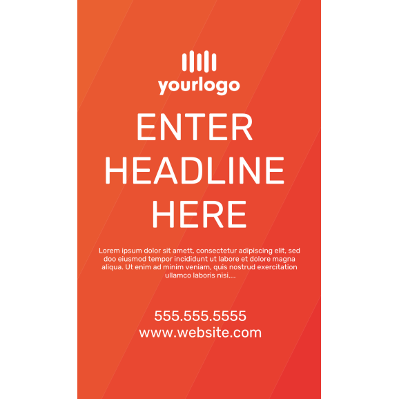 X Banner Stand 19 - 48" x 78"