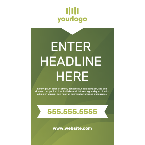 Retractable Banner 08 - 45" x 78"
