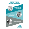 Retractable Banner 12 - 45" x 78"