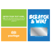 Scratch Off Card 12 - 6" x 4"