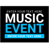 Music Event - 24" x 18"