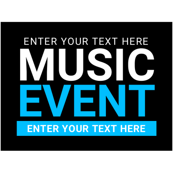 Music Event - 24" x 18"
