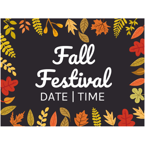Fall Festival - 24" x 18"