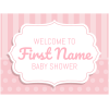 Girl Baby Shower - 24" x 18"