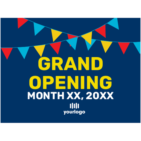 Grand Opening - 24" x 18"