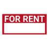 Generic For Rent - 24" x 12"