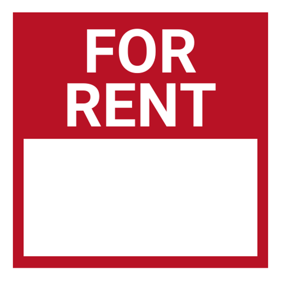Generic For Rent - 24" x 24"