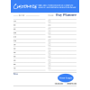 Day Planner Tearpad 8.5" x 11"