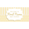 Gender Neutral Baby Shower - 24" x 12"