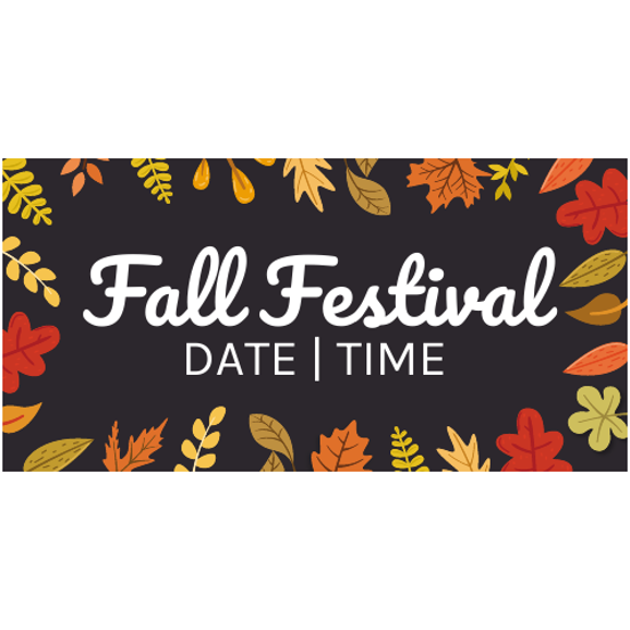 Fall Festival - 24" x 12"
