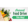 Food Drive - 24" x 12"