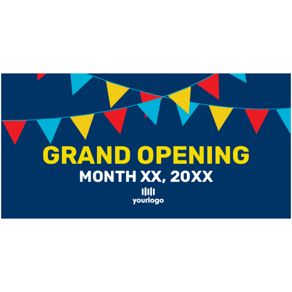 Grand Opening - 24" x 12"