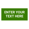 Generic Text - 24" x 12"
