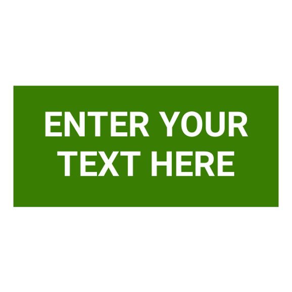 Generic Text - 24" x 12"