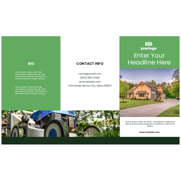 Brochure 8 - 8.5" x 14"