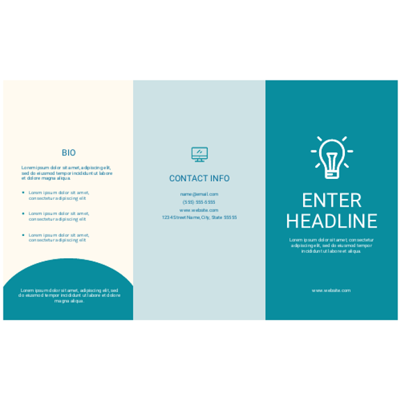 Brochure 10 - 8.5" x 14"