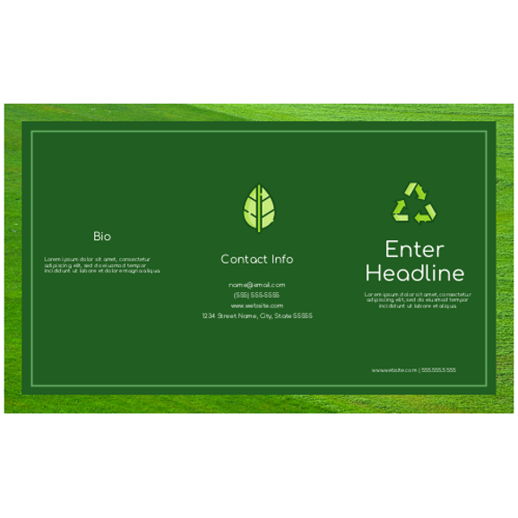 Brochure 16 - 8.5" x 14"