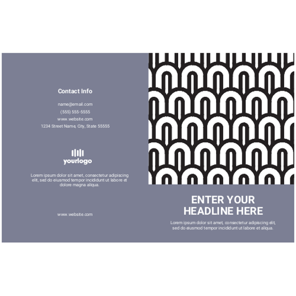 Brochure 12  - 11" x 17" 