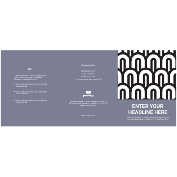 Brochure 12 - 25.5" x 11"