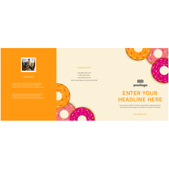 Brochure 20 - 25.5" x 11"