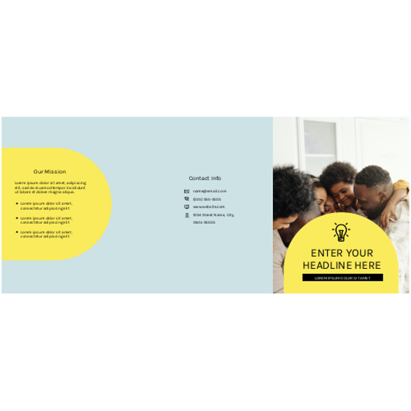 Brochure 23 - 25.5" x 11"