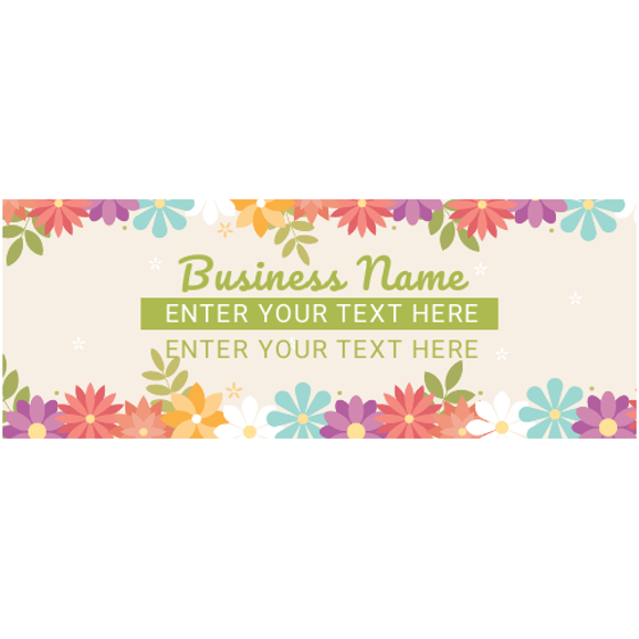 Banner 5 - 8' x 3'