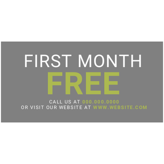 Banner 8 - 6' x 3'