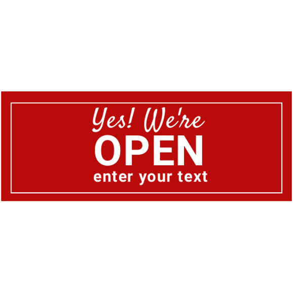Banner 14 - 8' x 3'