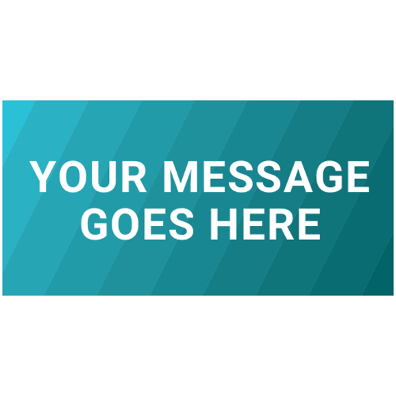Banner 26 - 6' x 3'