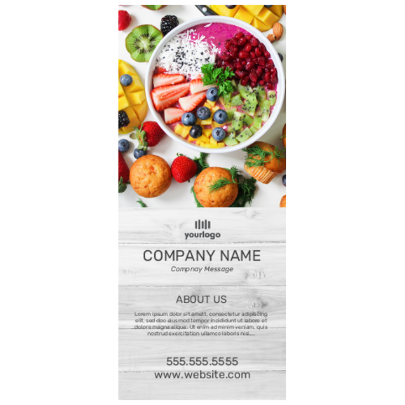 Retractable Banner 03 - 33" x 78"