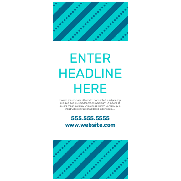 Retractable Banner 09 - 33" x 78"