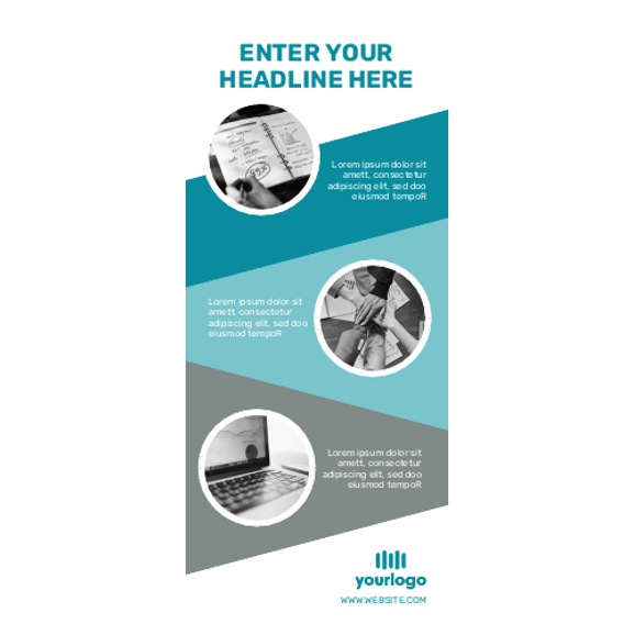 Retractable Banner 12 - 33" x 78"