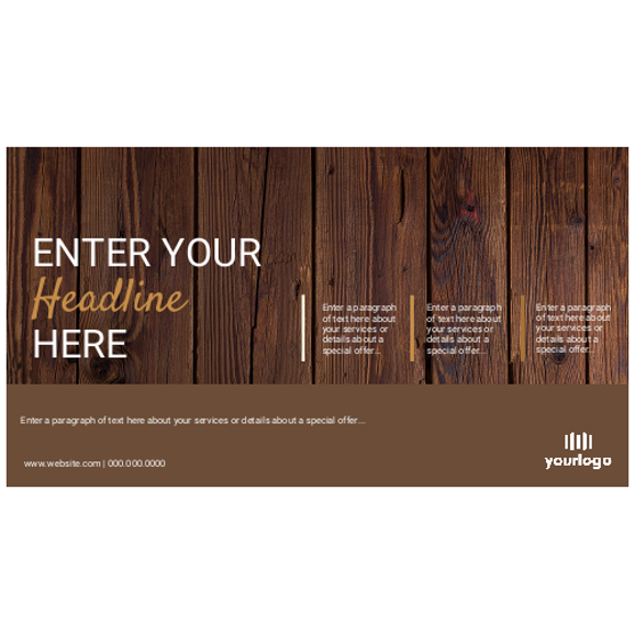 EDDM Postcard 33 - 6" x 11" 