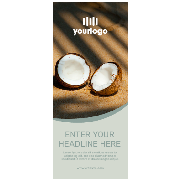Retractable Banner 15 - 33" x 78"